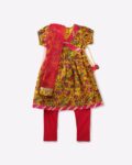 Floral Print Kurta Set with Dupatta