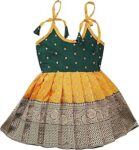 South Indian Traditional Pattu Pavadai Tapeta Silk Lehenga Choli