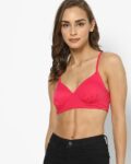 Printed Racerback Bikini Top