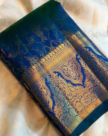 Women Woven Banarasi Silk Saree