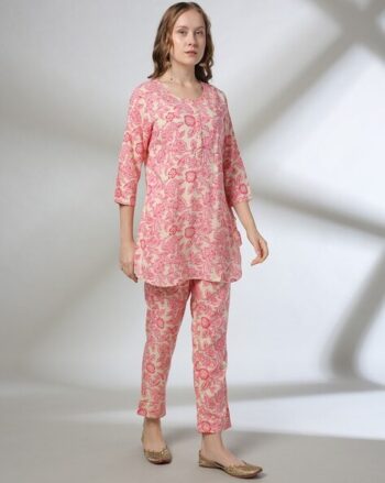 Women Floral Print Co-Ord Set