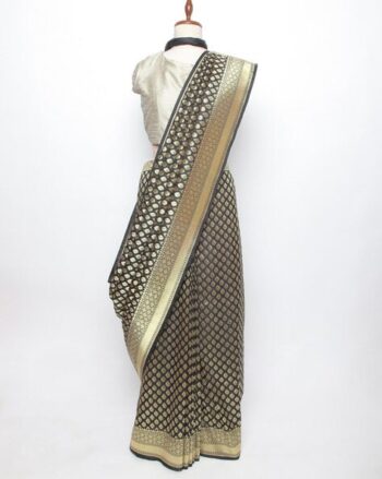 Banarasi Silk Heavy Brocade Wedding Saree