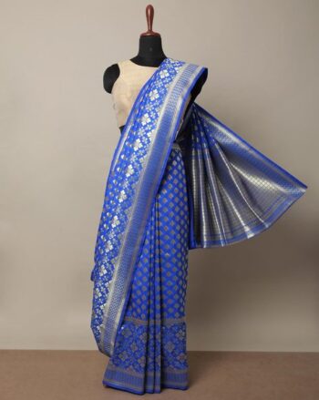 Banarasi Heavy Silk Kataan Brocade Saree