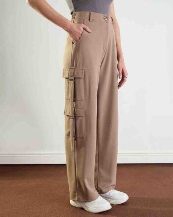 Women Relaxed Fit Cargo Pants
