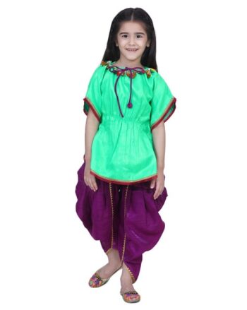 Kaftan Kurti with Dhoti Pants