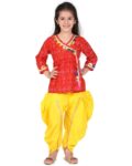 bownbee_red_block_print_angrakha_kurti_with_dhoti_pants.jpg