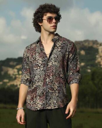 Men Graphic Regular Fit Shirt