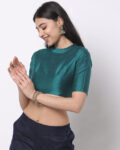 demoza_teal_blue_round-neck_zip-back_blouse.jpg