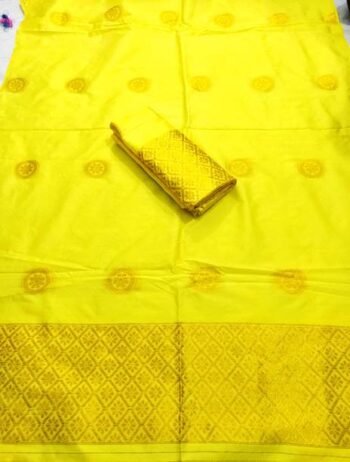 Woven Mekhela Chador Pure Silk Saree