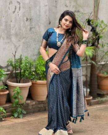 Woven, Self Design Banarasi Art Silk, Jacquard Saree
