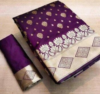Woven Banarasi Pure Silk Saree