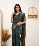 Woven, Self Design, Embellished Bollywood Jacquard, Pur...