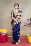 Woven Banarasi Art Silk Saree