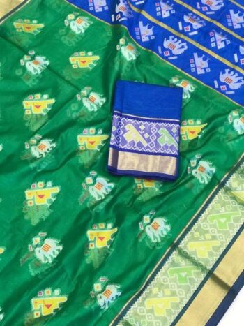 Woven Bandhani Pure Silk Saree