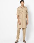 free_hand_beige_slim_fit_pathani_kurta_set.jpg