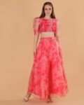 Women Tie & Dye Flared Lehenga & Choli Set
