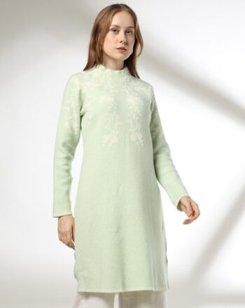 Women Floral Print A-Line Sweater Kurta