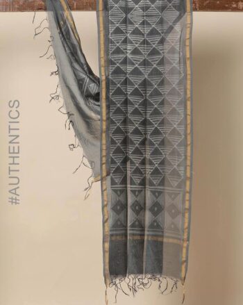 Shibori Tie & Dye Pure Chanderi Dupatta