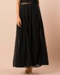 Pleated Palazzo Pants
