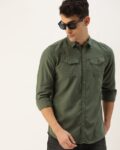 Slim Fit Shirt with Flap Pockets