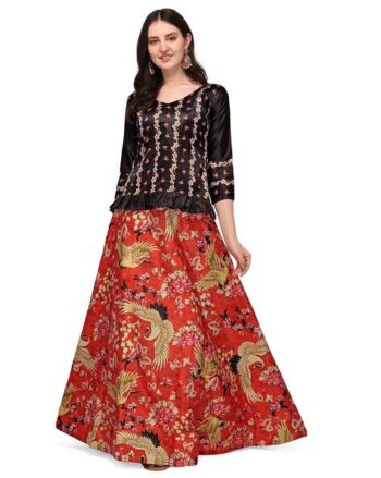 Printed Lehenga & Choli Set