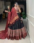 Women Printed Flared Lehenga Choli Set