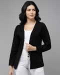Women Regular Fit Front-Open Shrug