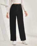 Women High Rise Relaxed Fit Pants