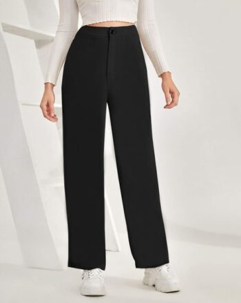 Women High Rise Relaxed Fit Pants