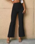 Women High-Rise Relaxed Fit Trousers