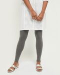 Women Churidar Leggings with Elasticated Waist