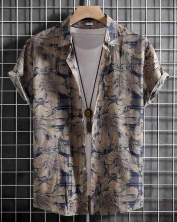 Men Floral Print Regular Fit Shirt