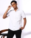 Men Geometric Pattern Slim Fit Shirt