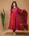 Women Embellished Flared Kurta Set