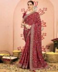 nyrika_red_women_bandhani_print_saree.jpg