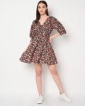 Jamacian Passion Fit & Flare Dress