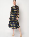 oxolloxo_navy_blue_26_yellow_checked_a-line_dress.jpg