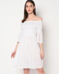 Emerald Sun Neutral A-Line Dress