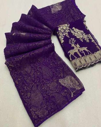 Women Georgette Saree