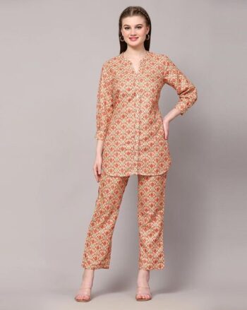 Floral Print 2-Piece Co-ord Set