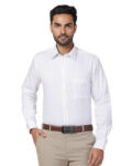 Men Micro Print Slim Fit Shirt