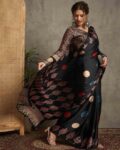 Women Printed Saree with Blouse Piece