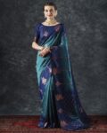 Women Saree with Woven Motifs