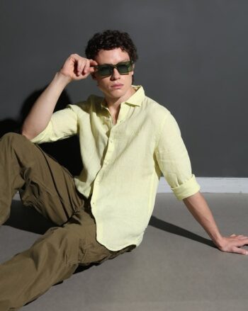 Studios Casual Linen Long-Sleeve Shirt