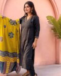 Women Straight Kurta Set with Dupatta