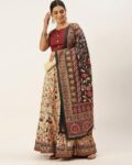 Women Floral Lehenga Choli Set with Dupatta