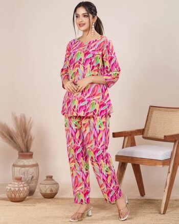 Women Printed 2-Piece Co-Ord Set