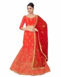 Women Embellished Lehenga Choli Set with Dupatta