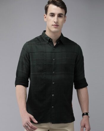Checked Slim Fit Shirt