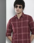 the_indian_garage_co_burgundy_checked_shirt_with_curved_hemline.jpg